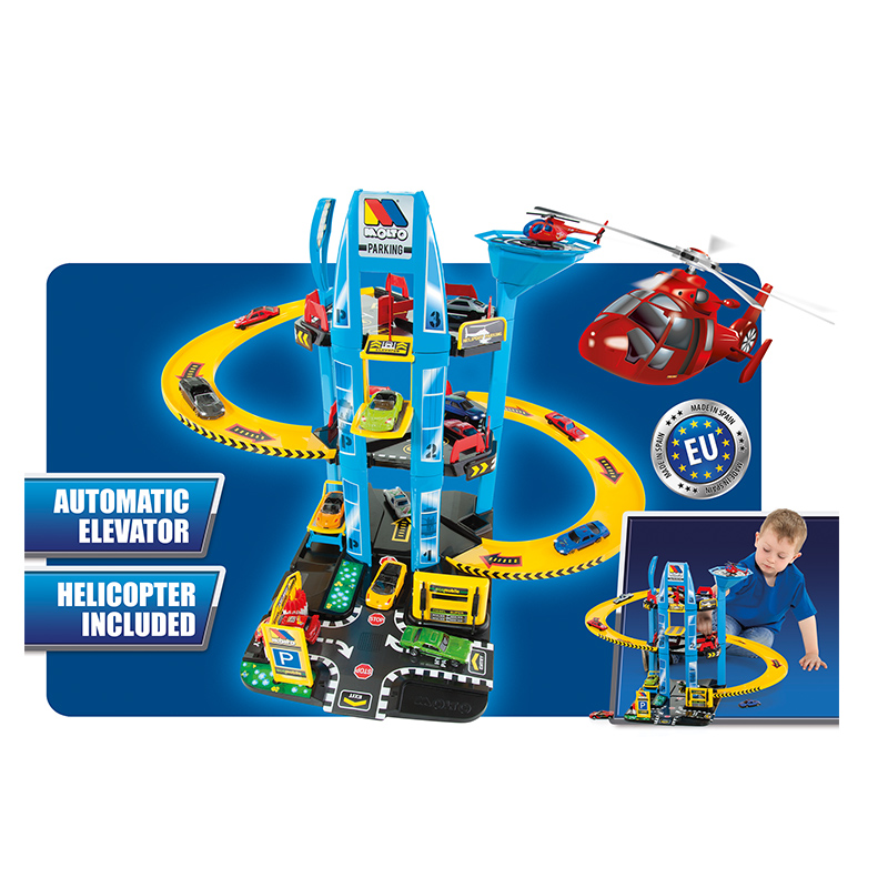 Molto Parking 3 Storey + Helicopter