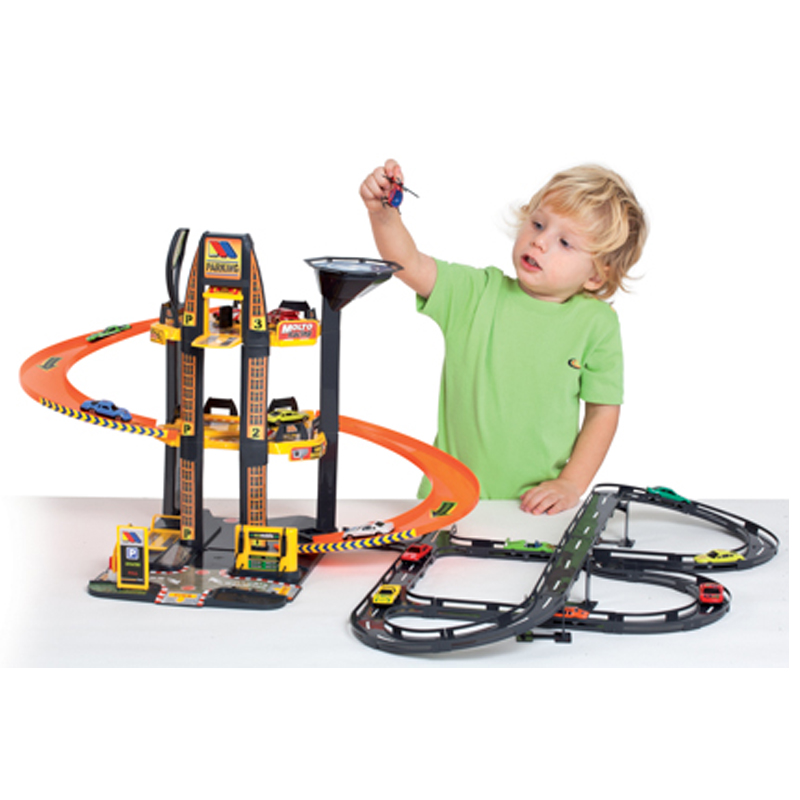 Molto parking 3 plantas + helicóptero + pistas