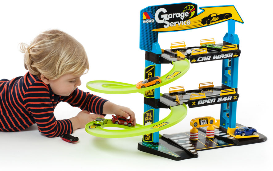 Parking Infantil con 3 Plantas