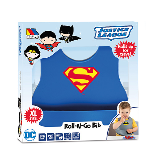 Superman Silicone Bib Molto