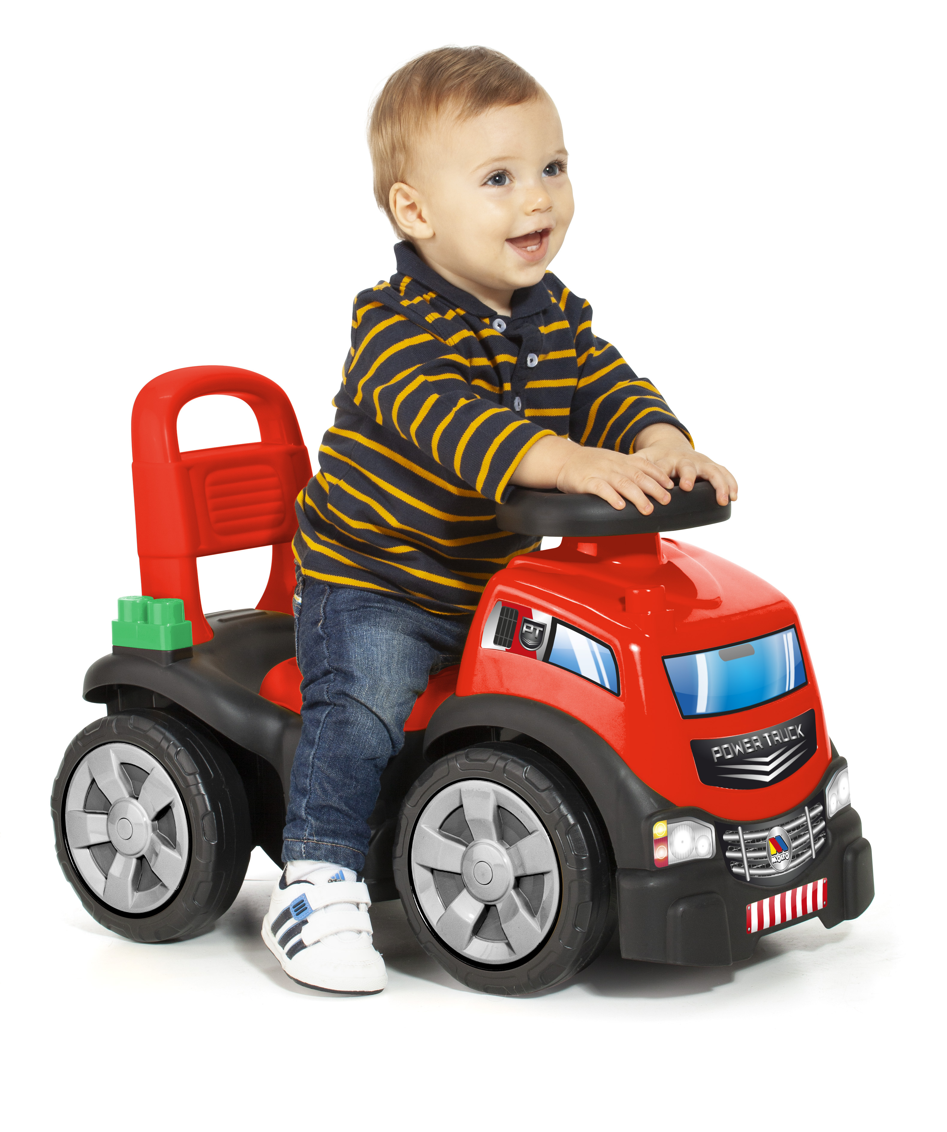 Correpasillos Rojo 3 en 1 + Juego de Bloques