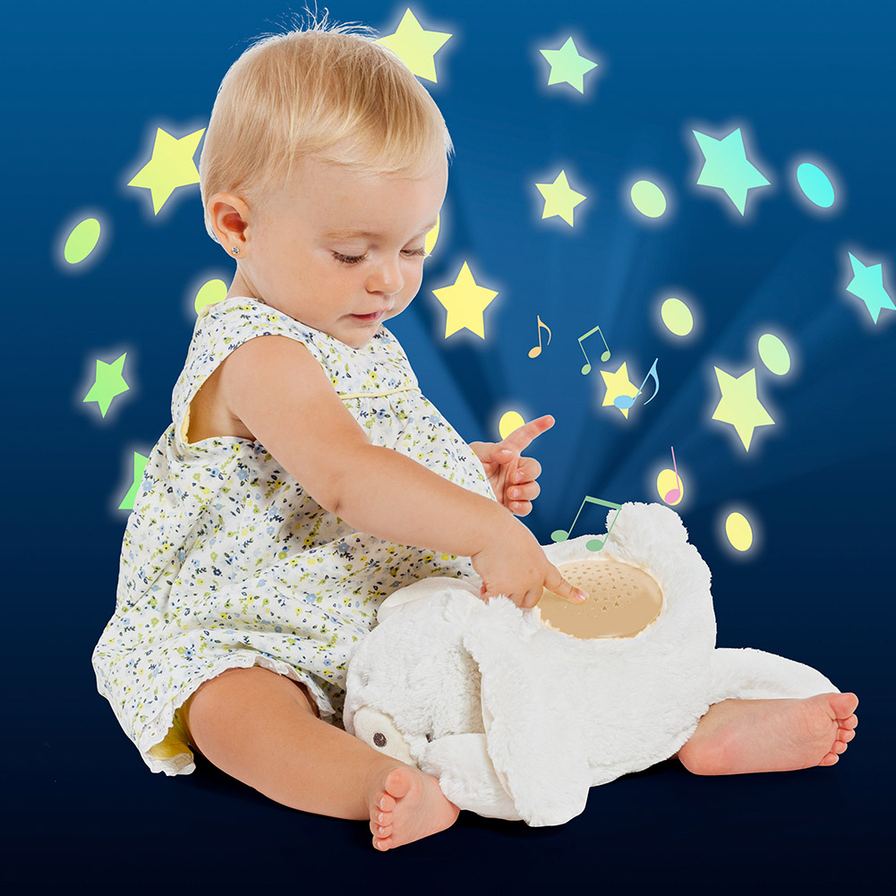 Projector plush baby Sleeping Buddies Moltó