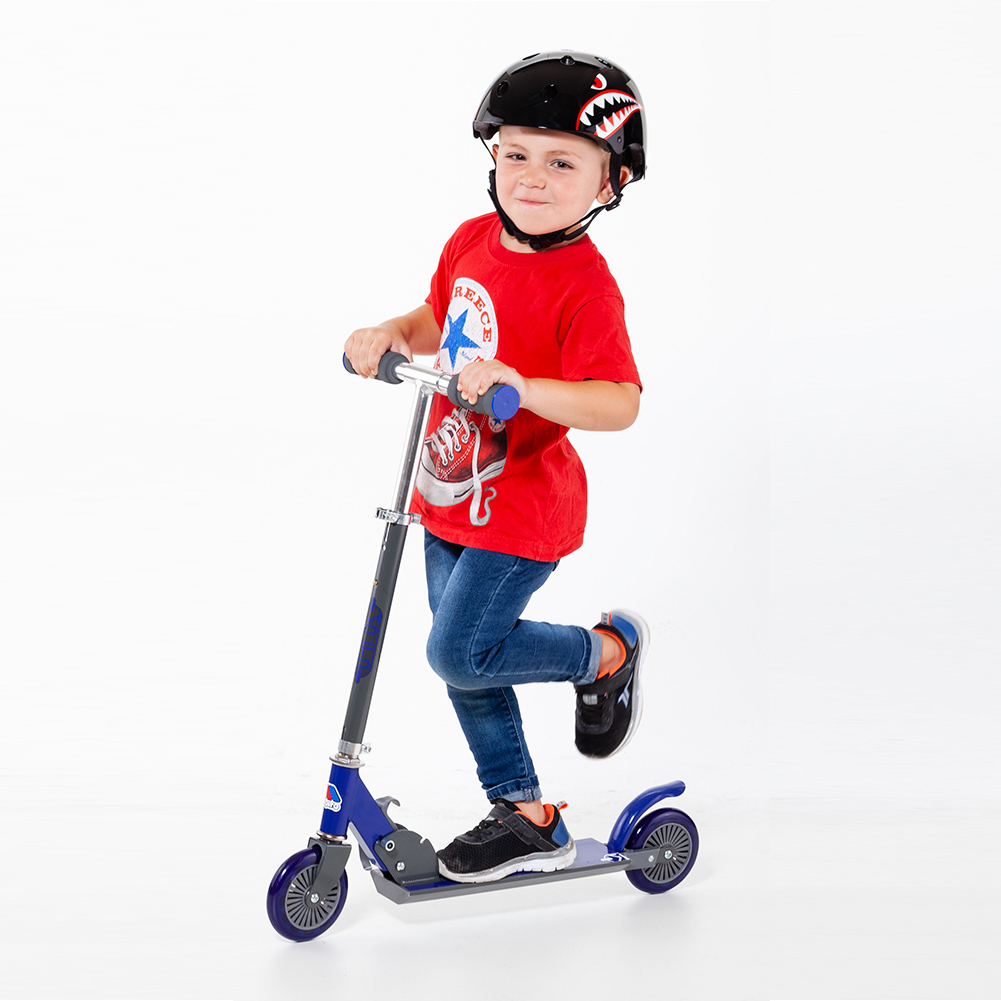 Molto folding City Scooter Blue