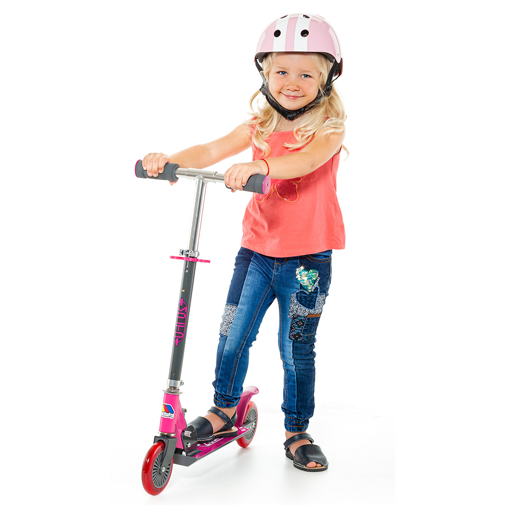 Patinete plegable City Scooter Moltó Rosa