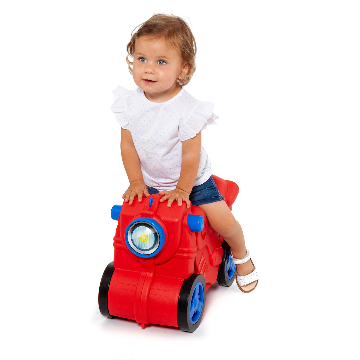 Maleta infantil Molto Smiler Moto maleta Roja