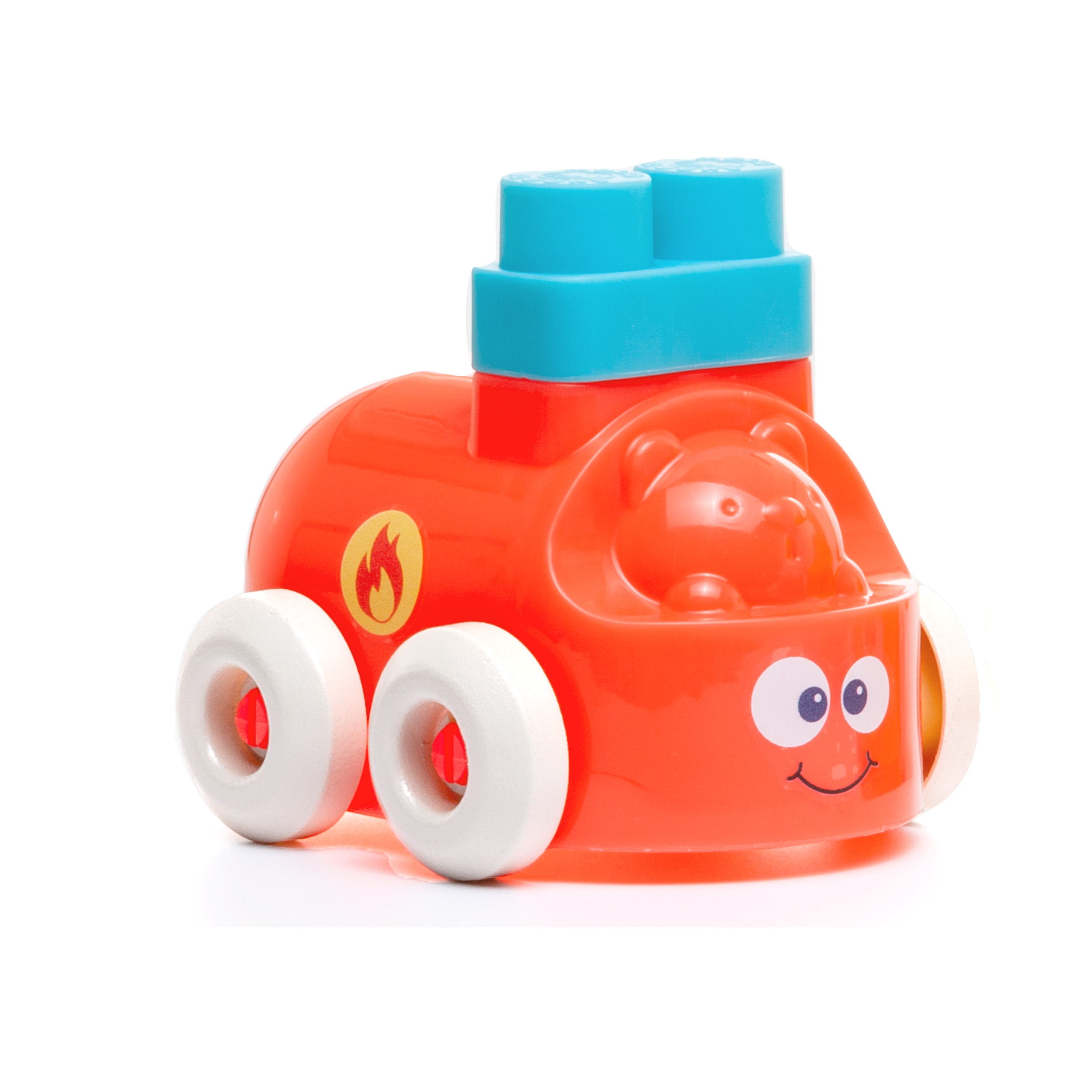 Coche de actividades Rojo con bloques Molto