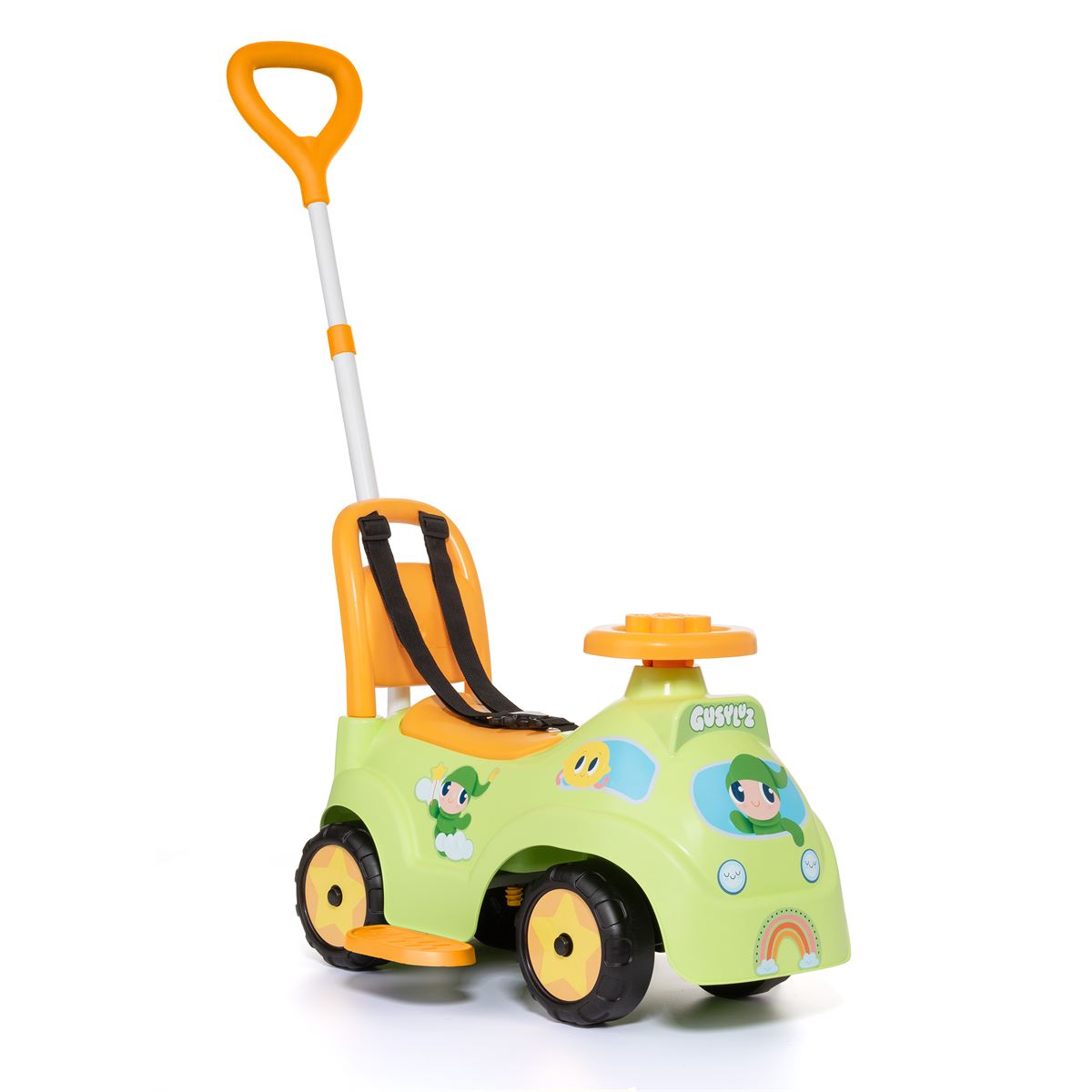 Moltó Riblie Go 3-in-1 Ride-On Toy with Handle. Blocks and belt included. Suitable from 10 months.