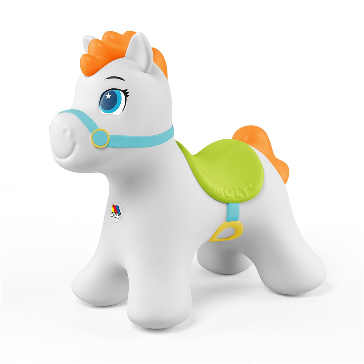 Moltó Boingly Inflatable Bouncy Horse. Pump included. Suitable for ages 1 and up.