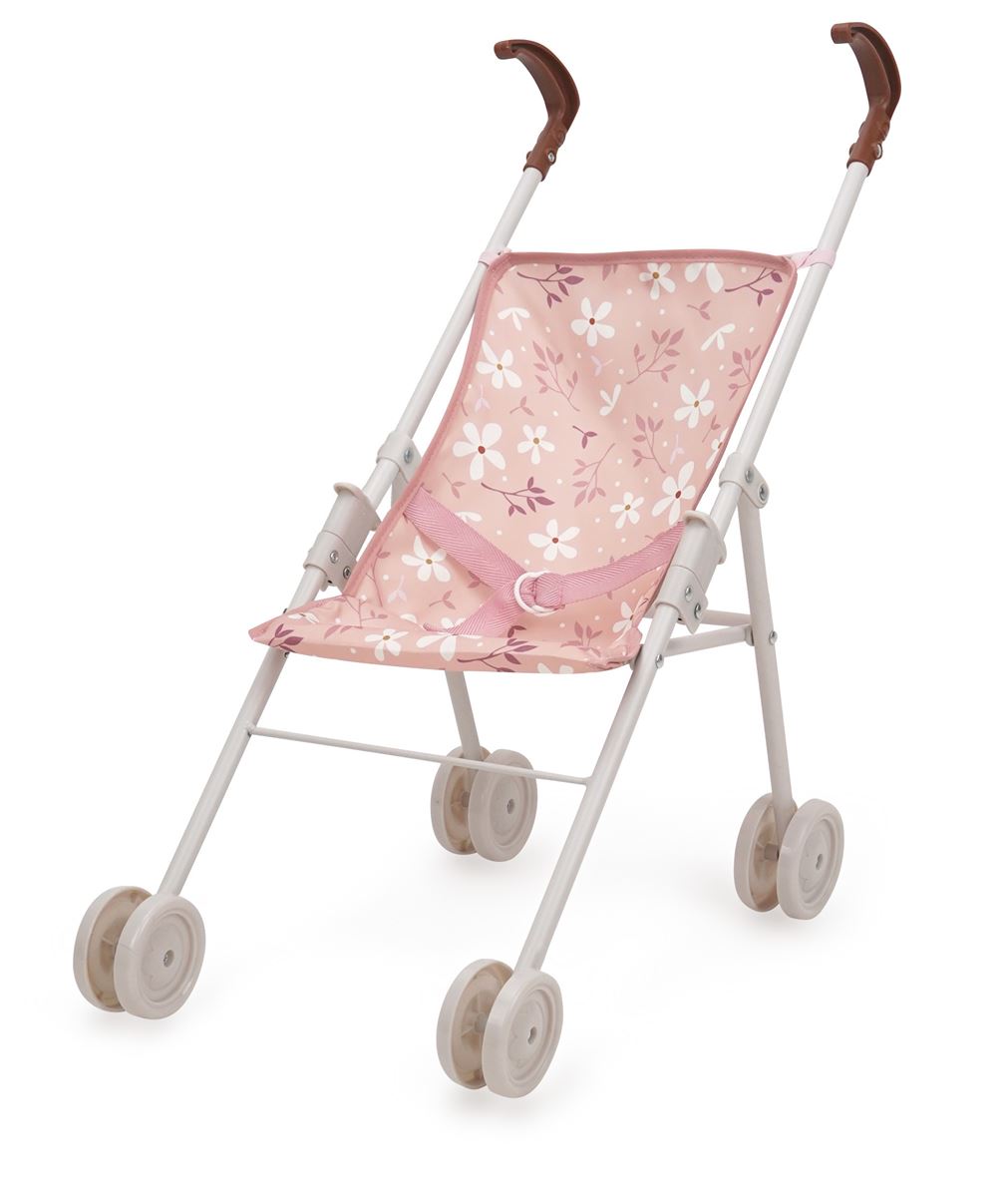 Sillita de Paseo para Muñecas Moltó My First Stroller. Plegable y ligera. A partir de 3 años.