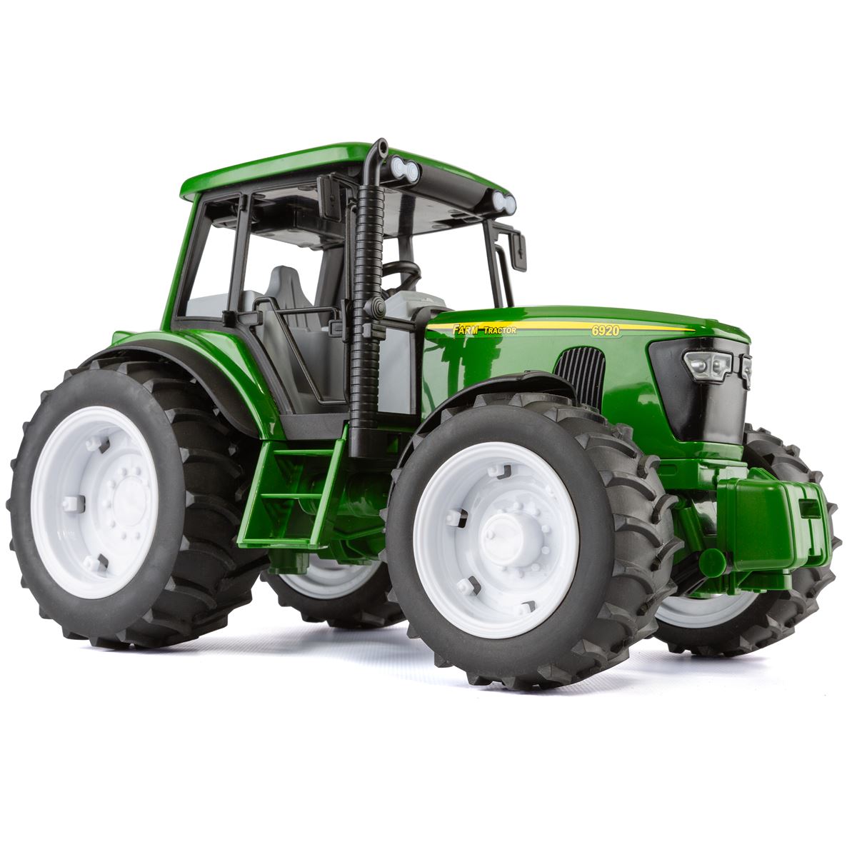 Tractor de Juguete con Luces y Sonidos Moltó Big Farm 1:16. 3 sonidos realistas. A partir de 3 años.